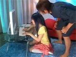 Nippon Porn Sneak Peek Peaks Neighbor's Pecker!