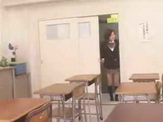 Fucking a Nihonmatsu student in Tokyo, Maaya's first XXX day at school is a horny Nippon porn