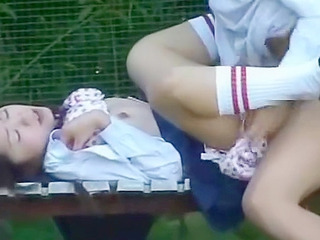 Orgasmic XXX action with a hot Japanese partner in the great outdoors