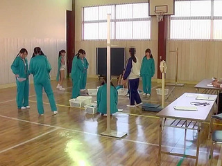 Jap's Slutty Pound Fest with Horny Teacher in Crazy College Orgy