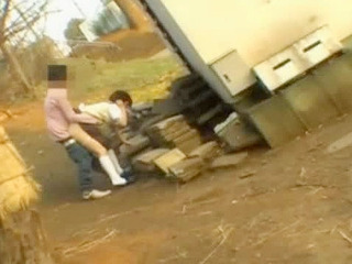 Japanese schoolgirl fucks on the staircase in Tokyo XXX.