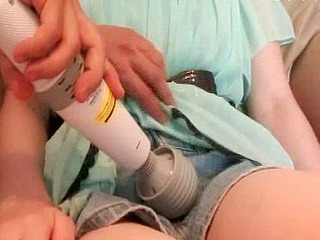 Japanese bimbo with red hair craves her BF's sperm inside her hot love tunnel!