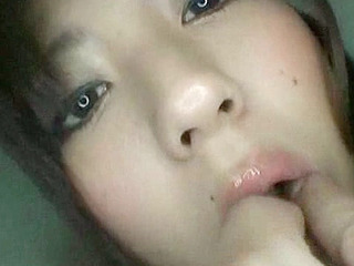 Thai babe gets nipple pleasured while fucking in Tokyo hotel