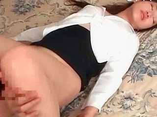 Nippon babe's delectable ass gobbles up thick sausage  in Tokyo XXX scene.